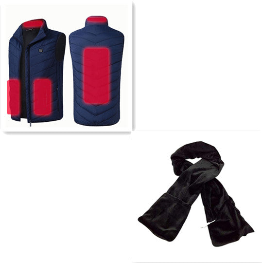 Graphene electric heating vest