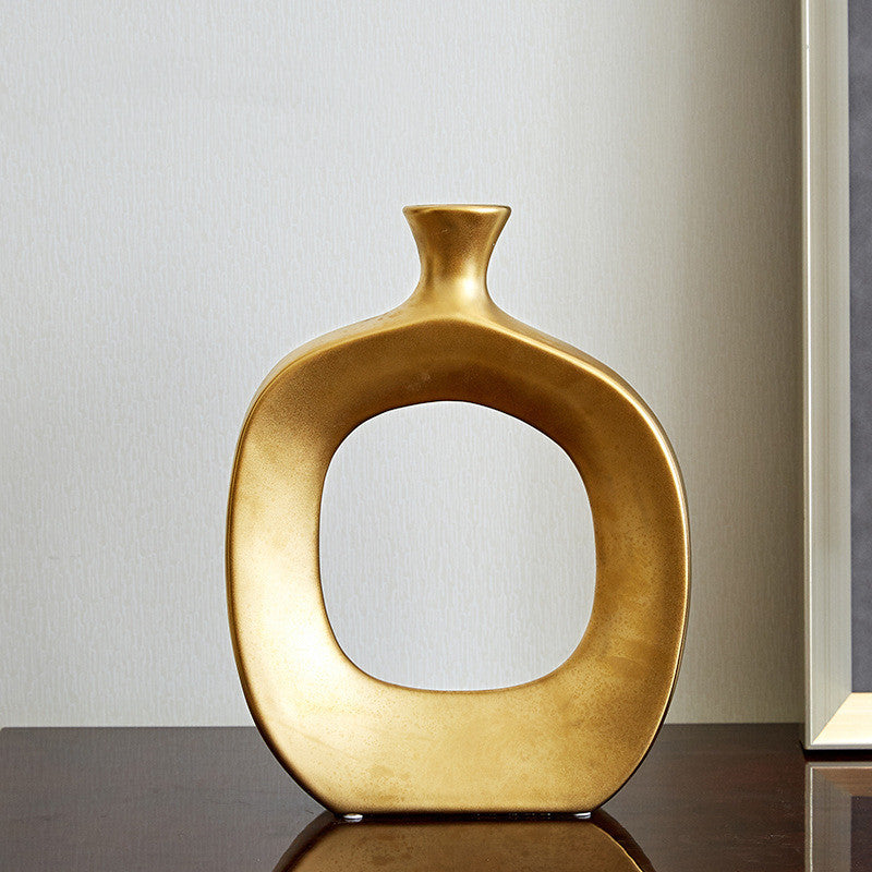 The Decoration Of Modern Simple Creative Living Room Ceramic Vase Decoration