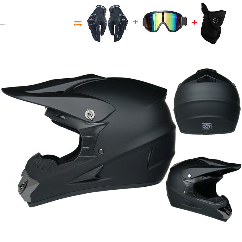 Full Cover Four Seasons Off-road Helmet Racing Downhill Cap Kart
