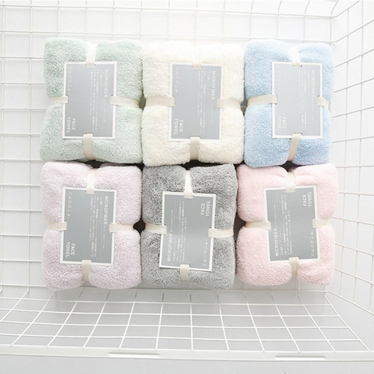 Children's Sports Gift Towel Japanese Coral Fleece Absorbent