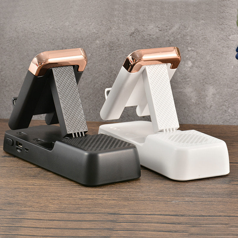 Phone Bracket Multifunctional Stable ABS Phone Tablet Bluetooth Mount For Home With Three Playing Mode
