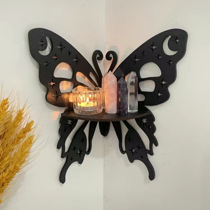 Crystal Wall Mounted Storage Rack Home Decorations