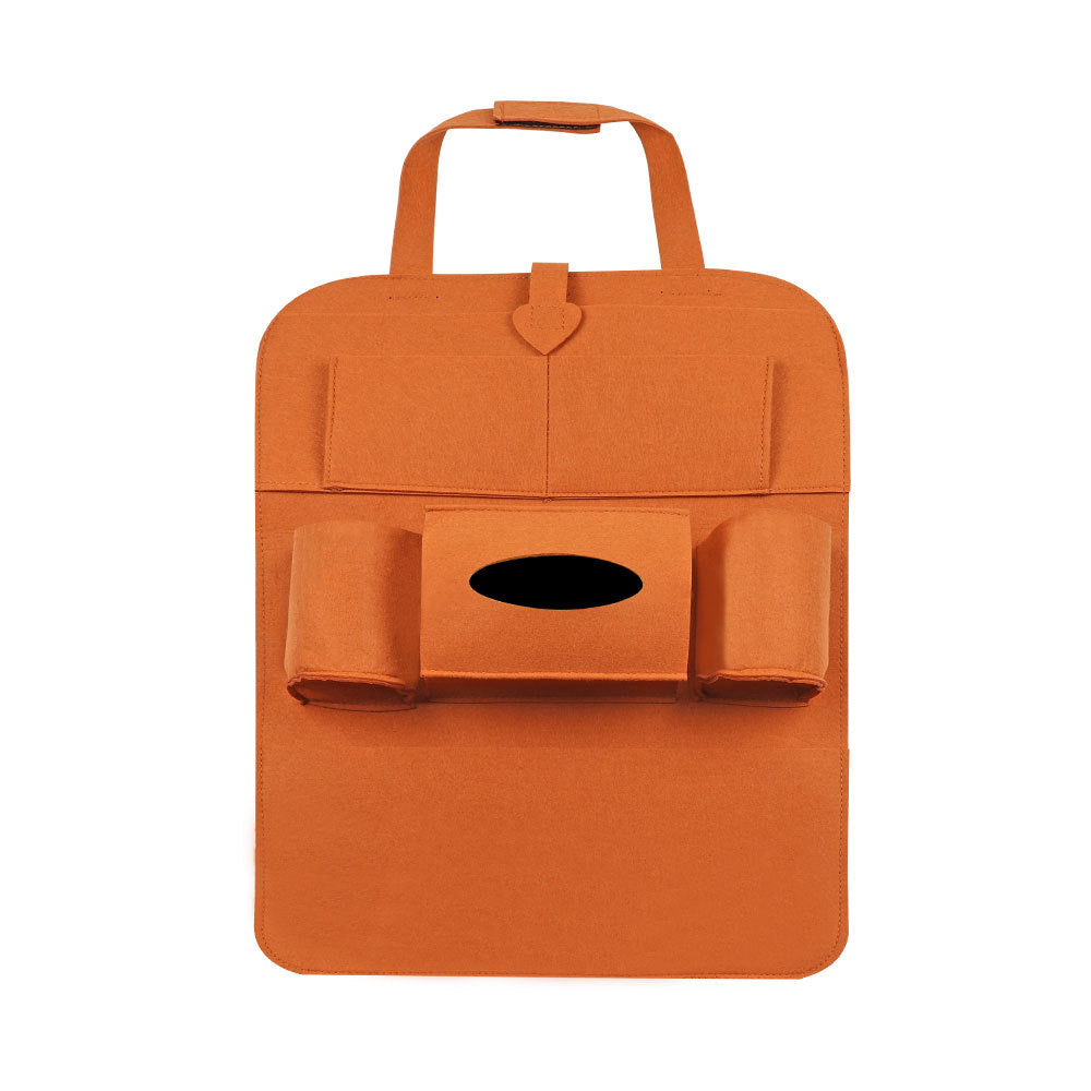 Car Storage Bag Felt Seat Back Long Large